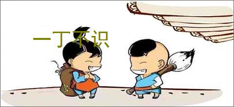 一丁不识