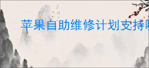 苹果自助维修计划支持哪些设备机型